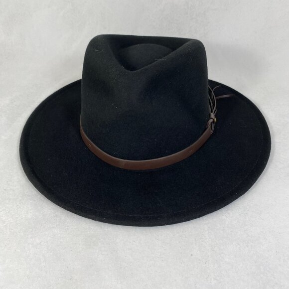 Scala C-Crown Pinch Front Fedora Hat / Indiana Jones Style NWOT - Picture 1 of 10